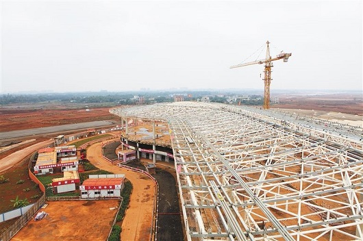?？诿捞m國際機(jī)場鋼結(jié)構(gòu)建筑應(yīng)用